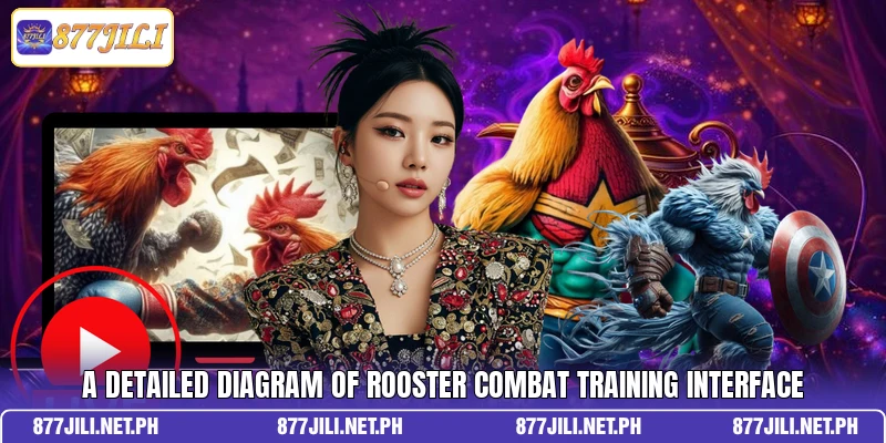 A detailed diagram of Rooster Combat Training interface