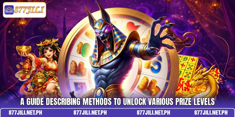 A guide describing methods to unlock various prize levels