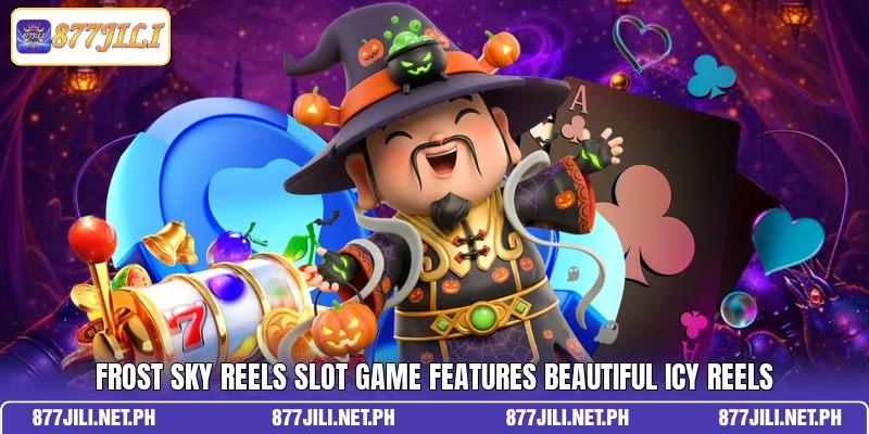 Frost Sky Reels slot game features beautiful icy reels