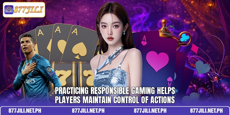 Practicing responsible gaming helps players maintain control of actions