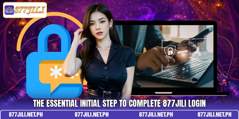 The essential initial step to complete 877Jili login