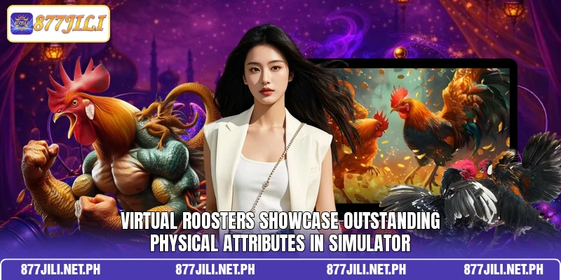 Virtual roosters showcase outstanding physical attributes in simulator